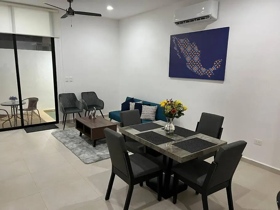 New & Beautiful Apartment Gf With Private Pool Mérida