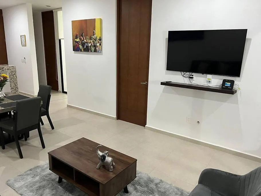 New & Beautiful Apartment Gf With Private Pool Mérida Messico