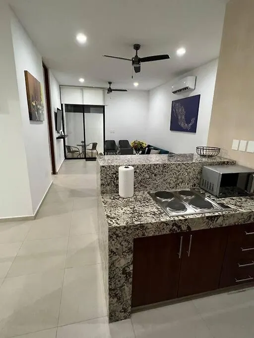 New & Beautiful Apartment Gf With Private Pool Mérida